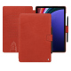 Custodia in pelle Samsung Galaxy Tab S9+ - Arange clouquié ( Pantone #D33108 )