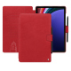 Custodia in pelle Samsung Galaxy Tab S9+ - Rouge troupelenc ( Pantone #AB191A )