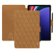 Funda de piel Samsung Galaxy Tab S9+ - Castan esparciate - Couture ( Pantone #824F2A )