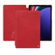 Capa em pele Samsung Galaxy Tab S9+ - Rouge troupelenc ( Pantone #AB191A )