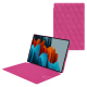 Samsung Galaxy Tab S9 Ultra leather case - Rose BB - Couture ( Pantone #DB599F )