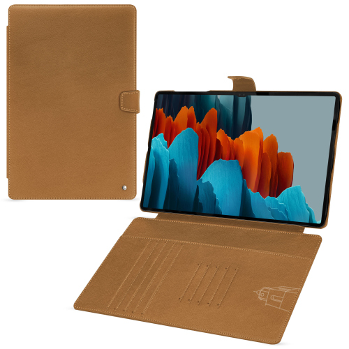Custodia protettiva di lusso per Samsung Galaxy Tab S9 UltraCastan esparciate ( Pantone #824F2A )