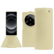 Funda de piel Xiaomi 14 Ultra - Beige ( Nappa - Pantone #ceb888 ) 
