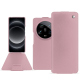 Custodia in pelle Xiaomi 14 Ultra - Rose ( Nappa - Pantone #efbae1 ) 