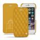 Capa em pele Apple iPhone 6S - Jaune soulèu - Couture
