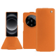 Capa em pele Xiaomi 14 Ultra - Orange ( Nappa - Pantone #ff9351 ) 