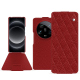 Housse cuir Xiaomi 14 Ultra - Tomate - Couture ( Pantone #a61715 )