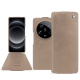 Xiaomi 14 Ultra leather case - Taupe vintage ( Pantone #bda790 ) 