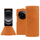 Housse cuir Xiaomi 14 Ultra - Mandarine vintage ( Pantone #d47231 ) 