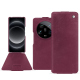 硬质真皮保护套 Xiaomi 14 Ultra - Prune vintage ( Pantone #612434 ) 