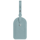 Luggage Tag - Bleu ciel ( Nappa - Pantone #abcae9 ) 