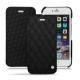 Custodia in pelle Apple iPhone 6S Plus - Ebène - Couture ( Sleek P C12 - Black ) 