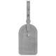 Porta etichette bagaglio - Platinium ( Pantone 877C ) 