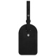 Porte étiquette bagage - Negre poudro ( Pantone #111212 )