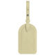 Porta etichette bagaglio - Beige PU ( Pantone #ceb888 ) 