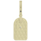 Luggage Tag - Beige - Couture ( Nappa - Pantone #ceb888 ) 