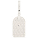 Luggage Tag - Blanc escumo - Couture ( Pantone #D6D6D1 )
