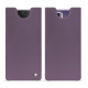 Honor Magic V2 leather pouch - Lilas ( Nappa - Pantone #b9a3e3 ) 