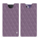 レザーケース Honor Magic V2 - Lilas - Couture ( Nappa - Pantone #b9a3e3 ) 