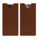 Honor Magic V2 leather pouch - Marron PU ( Pantone #8B4720 )