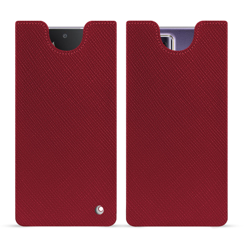 Honor Magic V2用高級ケース｜NoreveRouge passion ( Pantone #a6192e ) 