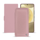 Capa em pele Samsung Galaxy S24+ - Rose ( Nappa - Pantone #efbae1 ) 