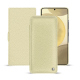 Capa em pele Samsung Galaxy S24+ - Ivoire ( Pantone #d6d6c6 ) 