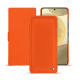Capa em pele Samsung Galaxy S24+ - Orange fluo ( Pantone #ff5406 ) 