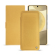 Housse cuir Samsung Galaxy S24+ - Or Maïa ( Pantone 871C ) 