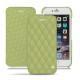 Apple iPhone 6S leather case - Vert olive - Couture ( Nappa - Pantone 578U ) 