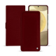 Samsung Galaxy S24+ leather case - Rouge Veggie ( Pantone #862633 ) 