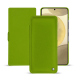 Samsung Galaxy S24+ leather case - Vert Veggie ( Pantone #68724d ) 