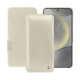 Samsung Galaxy S24 leather case - Blanc ( Nappa / White ) 