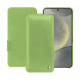 Capa em pele Samsung Galaxy S24 - Vert olive ( Nappa - Pantone #a7c58e ) 