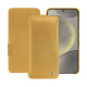 Funda de piel Samsung Galaxy S24 - Or Maïa ( Pantone 871C ) 