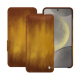 Funda de piel Samsung Galaxy S24 - Doré Patine