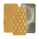 Funda de piel Samsung Galaxy S24 - Or Maïa - Couture ( Pantone 871C ) 