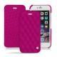 Capa em pele Apple iPhone 6S - Rose fluo - Couture