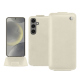 Capa em pele Samsung Galaxy S24 - Blanc ( Nappa / White ) 