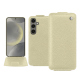 Funda de piel Samsung Galaxy S24 - Ivoire ( Pantone #d6d6c6 ) 
