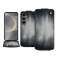 가죽 커버 Samsung Galaxy S24 - Gris Patine