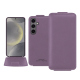 硬质真皮保护套 Samsung Galaxy S24 - Lilas PU ( Pantone #b9a3e3 )