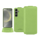 Custodia in pelle Samsung Galaxy S24 - Vert olive PU ( Pantone #a7c58e )
