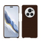Coque cuir Honor Magic6 Pro - Châtaigne ( Pantone #1b1107 ) 