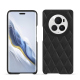 Funda de piel Honor Magic6 Pro - Noir - Couture ( Nappa - Black ) 