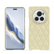 Funda de piel Honor Magic6 Pro - Ivoire - Couture ( Pantone #d6d6c6 ) 