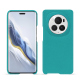 Honor Magic6 Pro leather cover - Bleu fluo