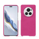 Coque cuir Honor Magic6 Pro - Rose BB ( Pantone #DB599F )