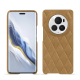 Honor Magic6 Pro leather cover - Sable vintage - Couture ( Pantone #9b7340 ) 