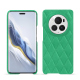 レザーケース Honor Magic6 Pro - Menthe vintage - Couture ( Pantone #37b375 ) 